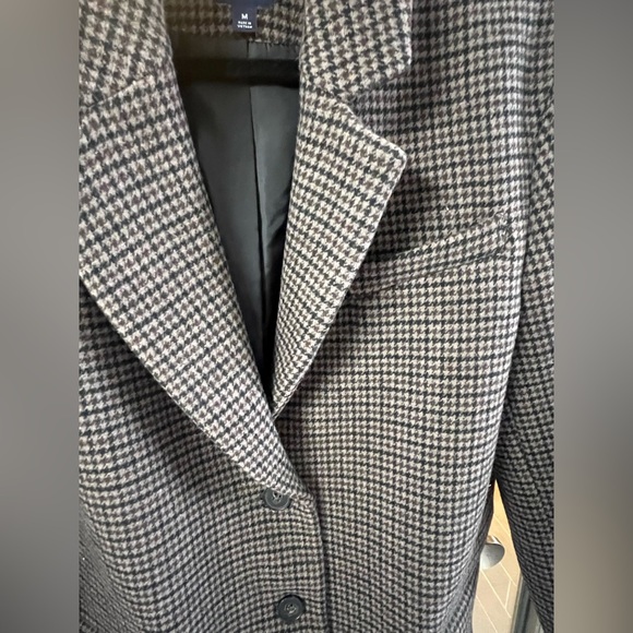 GAP Brown Plaid Wool Blazer – Size Medium - Picture 4 of 7